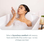 TranquilBeauty Bath Pillow, Pain Relief, 7 Suction Cups - Image 6