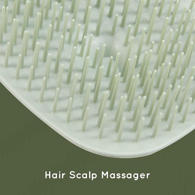 Ecoed 2 PC Scalp Massager Shampoo Brush, Scalp Scrubber & Exfoliator - Image 5