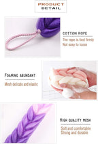 AARainbow 4 Packs Long Stretch Back Sponge - Image 6