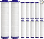 High Pressure Handheld Turbo Fan Shower Head PP-Cotton Filter Cartridge by TalyRob