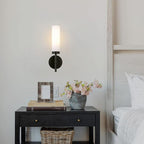 Black Bathroom Wall Sconces Set of 2, Modern Sconces Wall Lighting Vanity Lights - Image 4