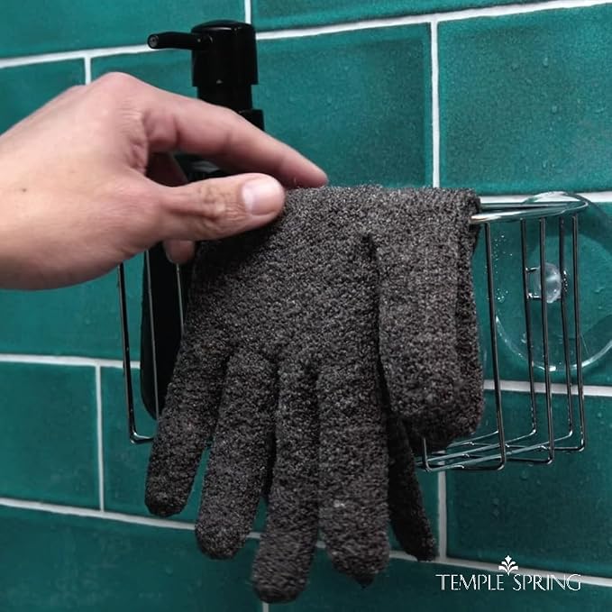 Temple Spring Exfoliating Gloves - Image 5