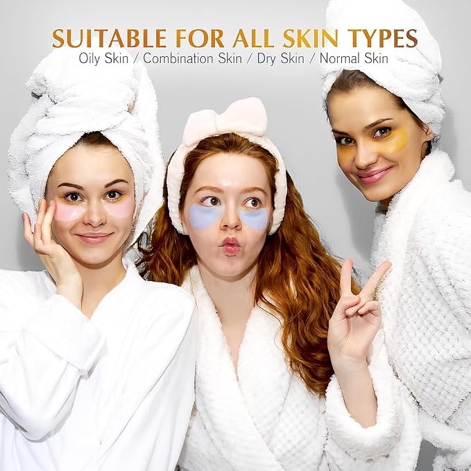 Under Eye Patches Kit: 120 Pcs Retinol & Golden Gel Eye Mask - Image 8