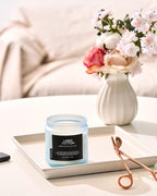 M&SENSE Fresh & Linen Cotton Scented Candles, 11.6oz Natural Soy Wax, 70-Hour - Image 7