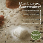 Bare Botanics Shower Steamers 6 XL Cubes w/ Tray - Image 3