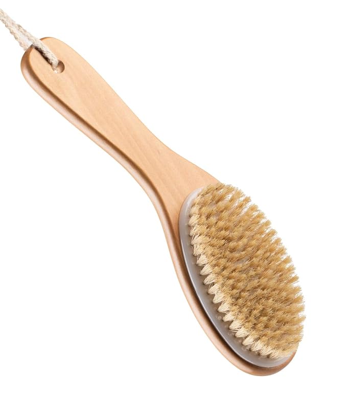 100% Natural Boar Bristle Body Brush - Image 2