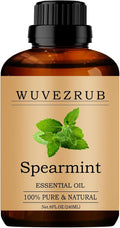 Spearmint Essential Oils, 240ML Pure and Natural Essential Oil by WUVEZRUB