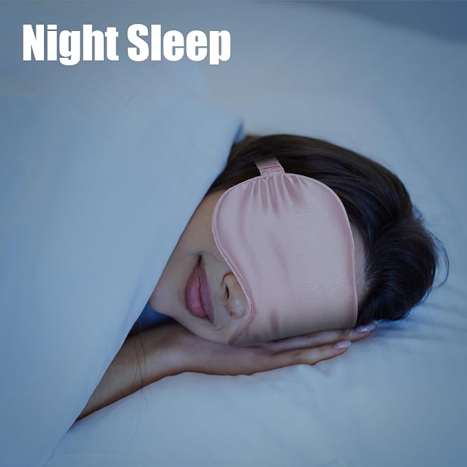 16 Pieces Silk Sleep Mask Silk Eye Mask - Image 7