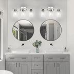 Unicozin 3 Light Bathroom Light Fixtures, Modern Vanity Lights Over Mirror - Image 8
