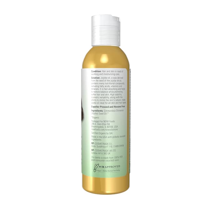 NOW Solutions Organic Jojoba Essential Oil - Image 2