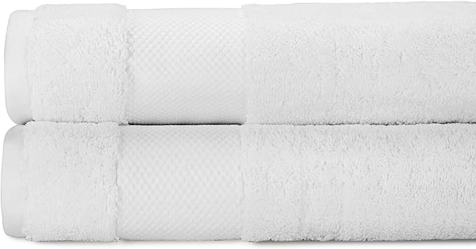 BIOWEAVES 100% Organic Cotton 700 GSM Plush Bath Towels 30" x 58" GOTS Certified by BIOWEAVES