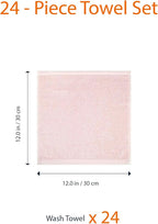 Amazon Basics Highly Absorbent, Fast Drying 100% Cotton Washcloths - Image 5
