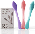 Rena Chris 3 pcs Silicone Face Scrubber, 3 in 1 Face Mask Applicator & Facial by RenaChris