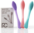 Rena Chris 3 pcs Silicone Face Scrubber, 3 in 1 Face Mask Applicator & Facial by RenaChris