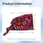 Adult Working Cap Adjustable Cleaning Work Sweatband Scrub Hat Tie Back Hats - Image 6