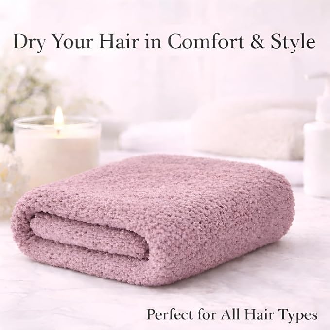 Luxury Microfiber Hair Towel Wrap - Image 5