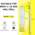 Nail Drill Bit Russian Manicure Drill Bits Nature Nail Buffer Bit - Image 2