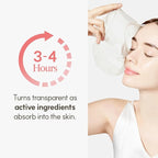 THE FACE SHOP Original Vegan Collagen Face Mask, Korean Glass Skin Essential - Image 3