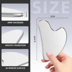 Stainless Steel Gua Sha Facial Tool – Metal Guasha - Image 5