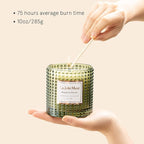 LA JOLIE MUSE Mandarin Matcha Candle, Citrus Candles - Image 4