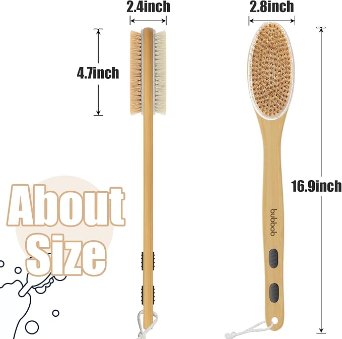 Back Scrubber for Shower, Bath Brush - Image 2