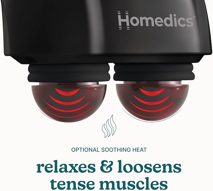 Homedics Twin Percussion Pro Dual Node Massager - Image 6