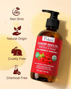 Yoken Rosehip Seed Oil Organic, USDA Certified 100% Pure Rosehip Oils - Image 6