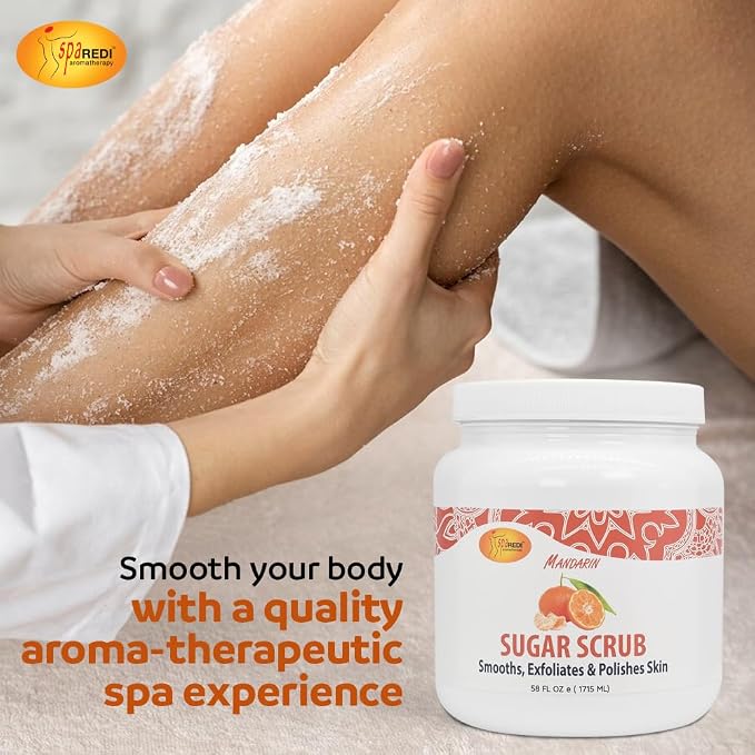 SPA REDI Exfoliating Body Scrub | Dual-Action Exfoliant & Moisturizer - Image 3