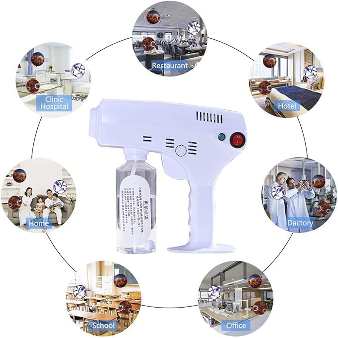 Nano Steam Gun Micro Mist Salon Treatment Hair Steamer Machine, Electric Nano - Image 4