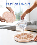 Face Bowl for Ice with Built-in Ice Tray – Collapsible Silicone Facial Ice Bath - Image 7