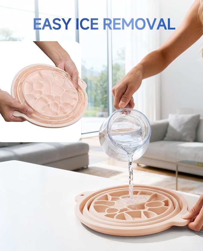 Face Ice Bath Bowl with Built-in Ice Tray - Image 7