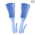 Hair Brush, Detangling Brush for Afro America/African Hair Textured 3a to 4c by Unknown