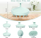 Meartchy Silicone Scalp Massager, Scalp Scrubber - Image 2