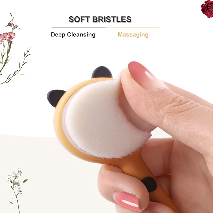 Face Brush Face Scrubber, Hysotok Facial Cleansing Brush - Image 3
