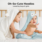 KeaBabies Hooded Baby Towel for Newborn - Image 7