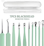 Teenitor 7 Pcs Surgical Grade Blackhead Remover Tools and Pimple Popper Tool Kit - Image 7