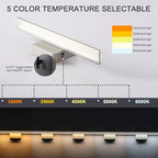 LED Brushed Nickel Vanity Lights - Image 2