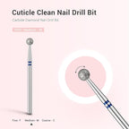 MelodySusie 4mm Ball Shape Cuticle Clean Nail Drill Bit 3/32'', Professional - Image 4