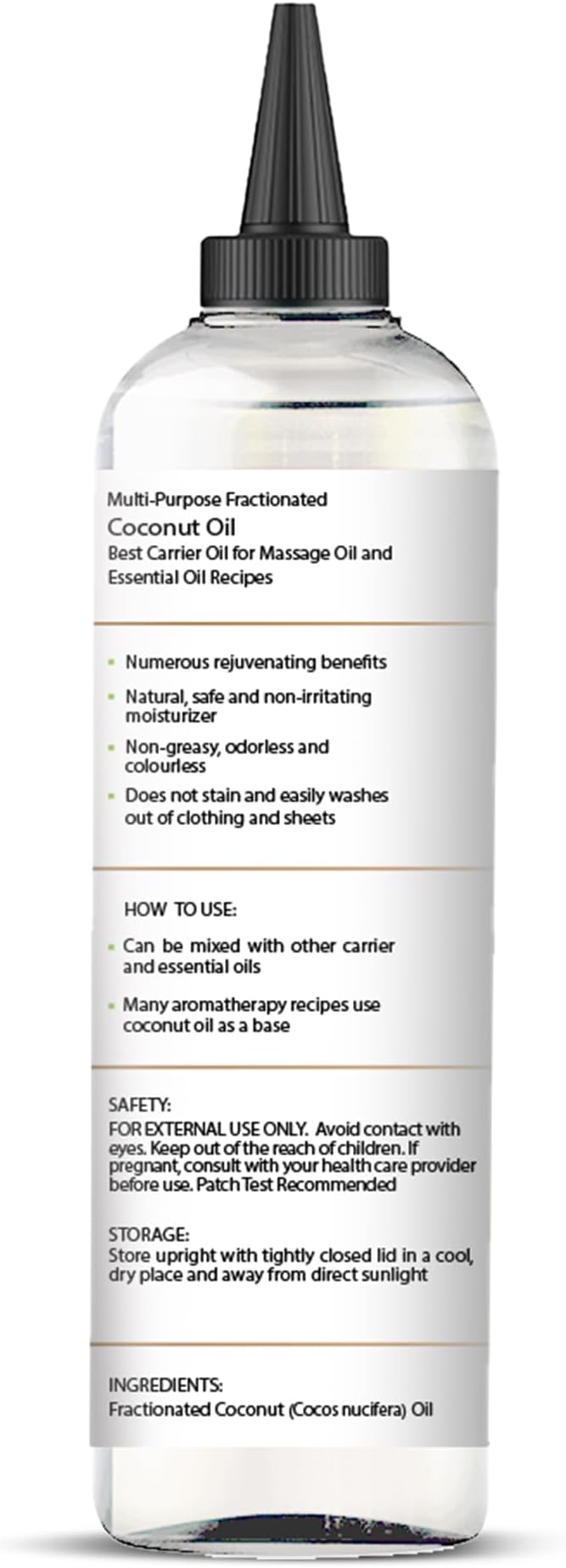 Majestic Pure Fractionated Coconut Oil - Image 8