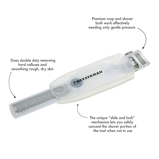 Tweezerman LTD Safety Slide Callus Shaver and Rasp - Image 4