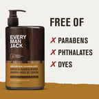 Every Man Jack Mens Amber + Sandalwood Hand & Body Lotion - Image 6