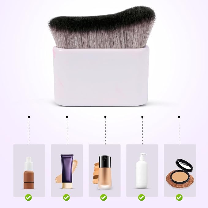 UNIMEIX Self Tanner Brush Sunscreen Body Makeup Brush Kabuki Blend Applicator - Image 5