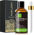 Citronella Essential Oil, MAYJAM 1.01FL.OZ Premium Citronella Oils - Image 2