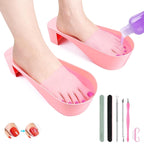 LIONVISON Acetone Nail Soaking Bowl: Soak Off Gel Polish Nail Remover Kit - Image 9