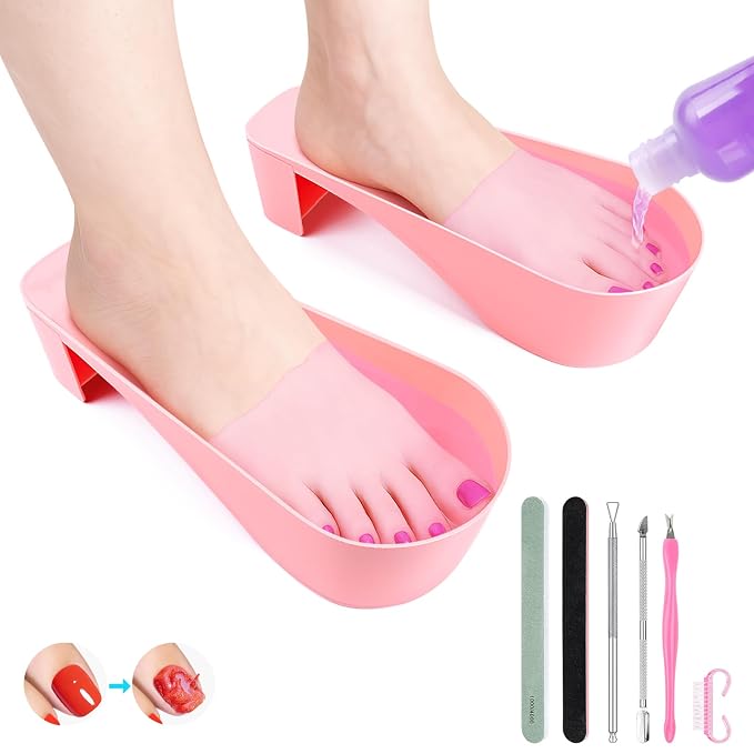 LIONVISON Acetone Nail Soaking Bowl: Soak Off Gel Polish Nail Remover Kit - Image 9