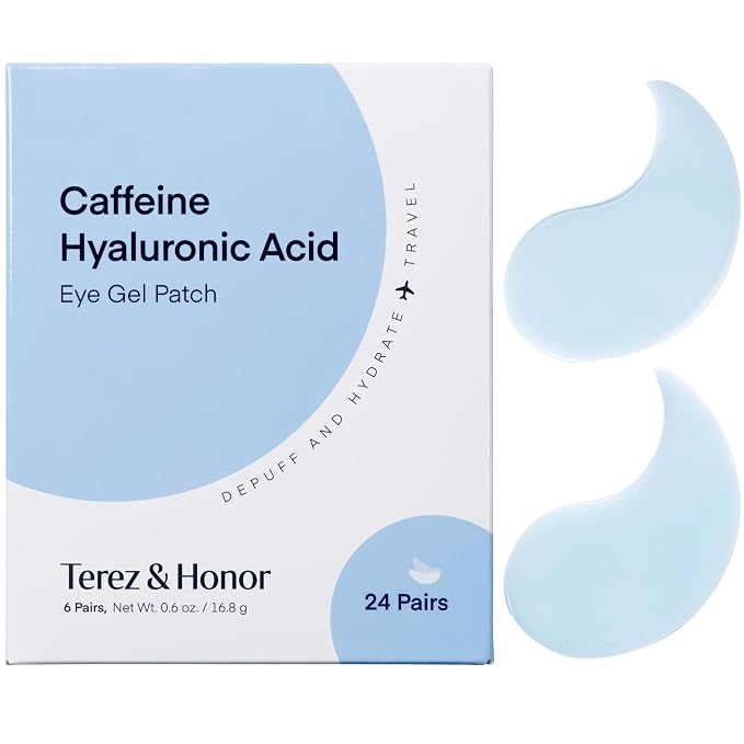 TEREZ & HONOR Caffeine Eye Patches by TerezHonor