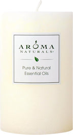 Aroma Naturals Orange, Clove and Cinnamon Essential Oil Scented Pillar Candle by Aroma+Naturals