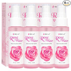Well's Oil Rosewater Face & Hair Mist Spray | 4-Pack | Floral Rosewater by WellsOil