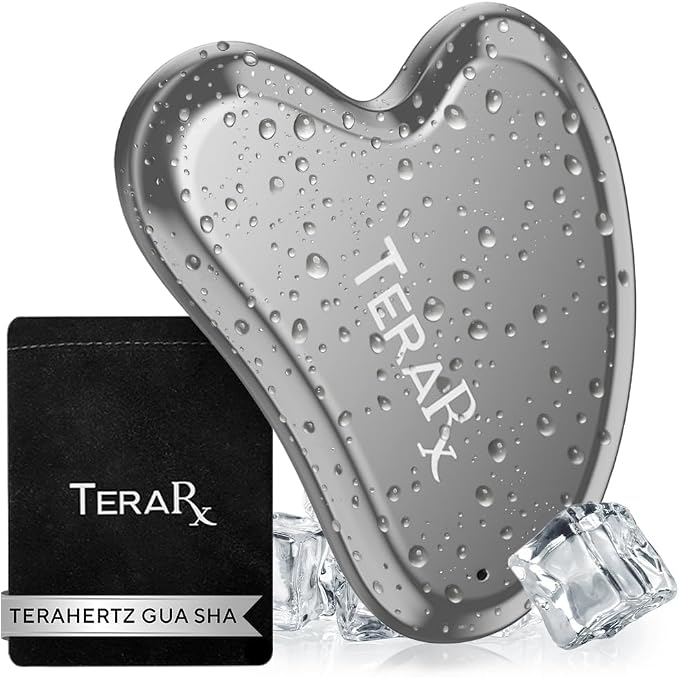 TeraRX® Terahertz Gua Sha for Enhanced Lymphatic Drainage, and Relieved Facial by TeraRX