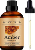 Amber Essential Oils, 60ML Pure and Natural Essential Oil by WUVEZRUB